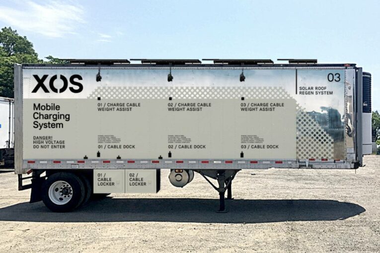 Xos Hub Mobile Charging Station set to help Commercial Fleets