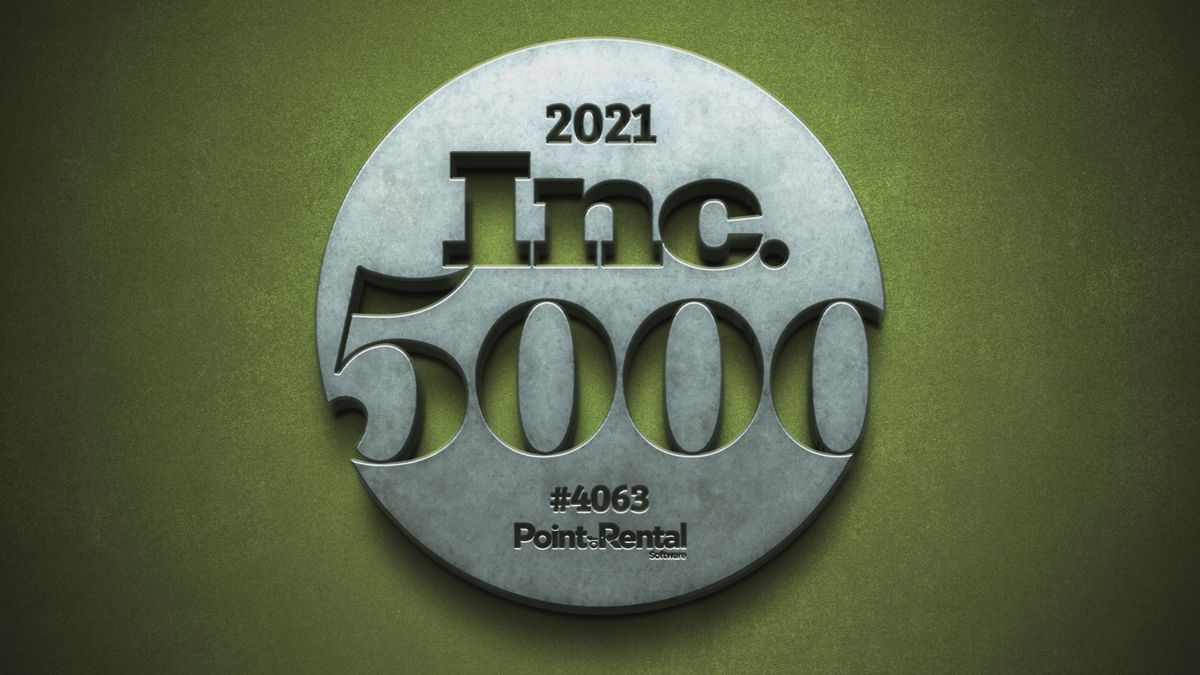 Point of Rental makes the Inc. 5000 List of America’s fastest-growing companies