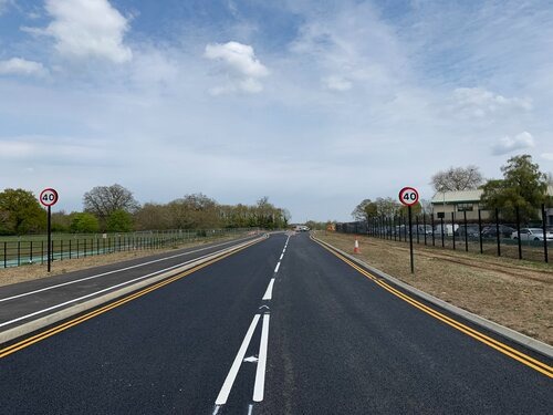 National Highways delivers vital road link in Huntingdon during A14 project