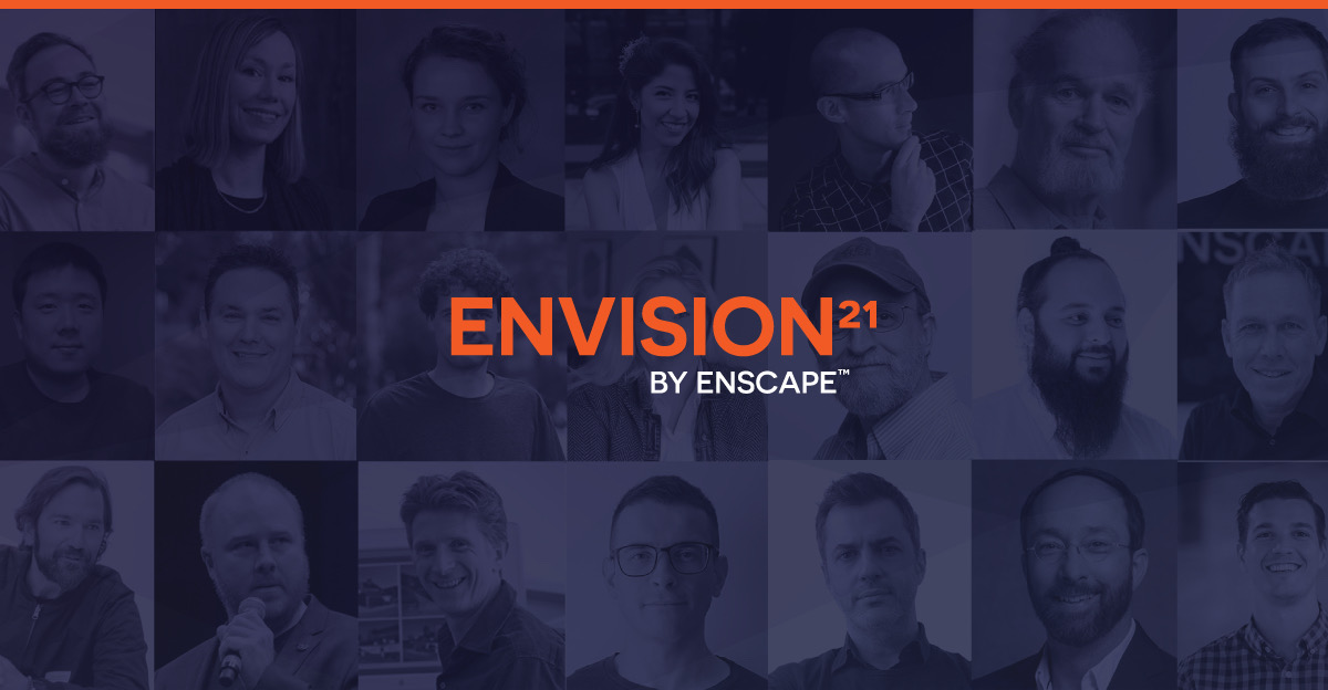 ENVISION 21 bringing 3D Rendering and Architectural Visualization community together