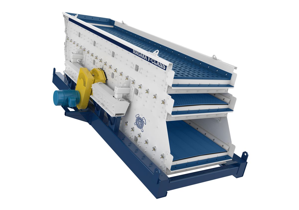 Haver and Boecker Niagara launched New F-Class Vibrating Screen at MINExpo