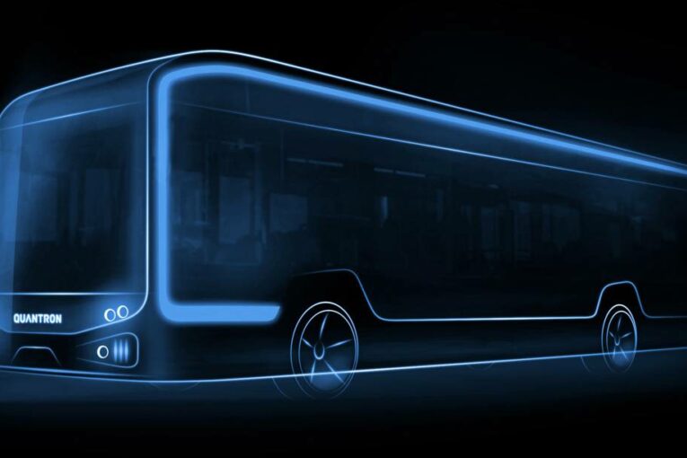 Quantron premiers their electric 12-metre bus