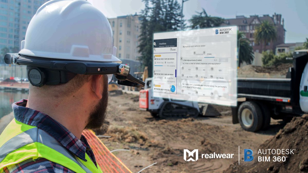 Autodesk goes hands free with RealWear assisted reality Construction Management