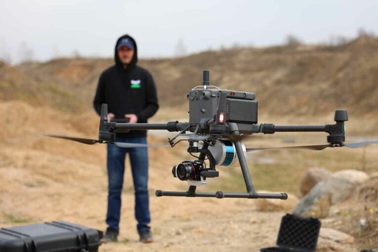 Velodyne Lidar technology enabling TOPODRONE high-precision mapping