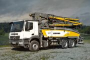 Liebherr introduces new versatile 36 XXT truck mounted concrete pumps