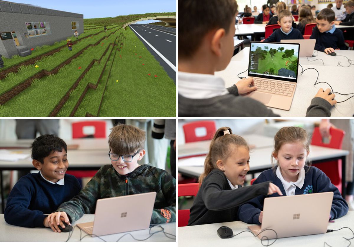 National Highways harnesses Minecraft to inspire the next generation