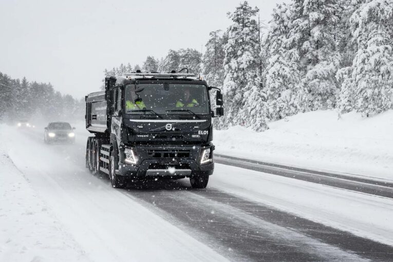 300km Arctic challenge for 14 tonne iron ore Volvo Electric Trucks