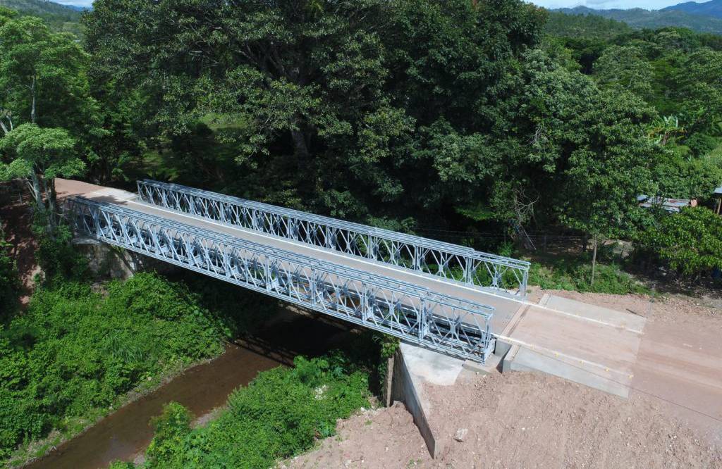 Acrow supplies 12 Modular Bridges to restore critical infrastructure in Honduras