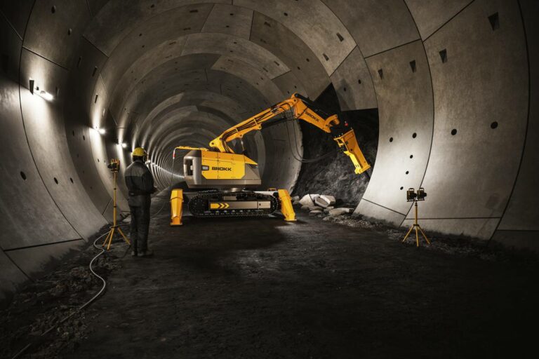 Brokk boosts confined space safety with shaft and tunnelling tools