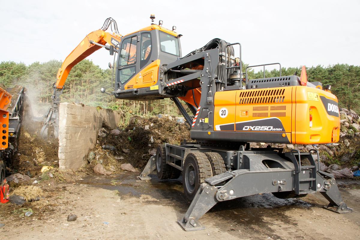 ZUO International invests in Doosan DX250WMH‑5 Material Handler in Poland