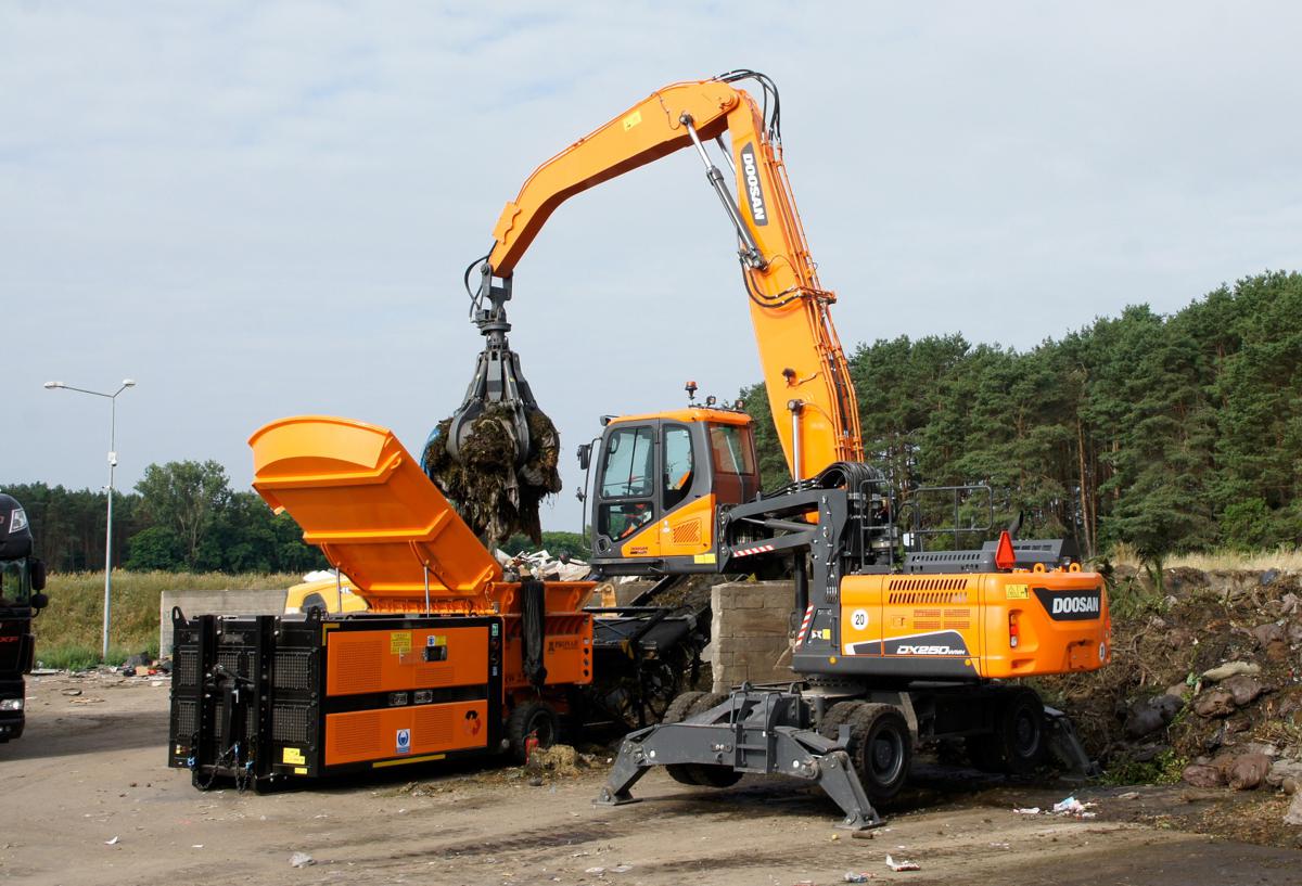 ZUO International invests in Doosan DX250WMH‑5 Material Handler in Poland