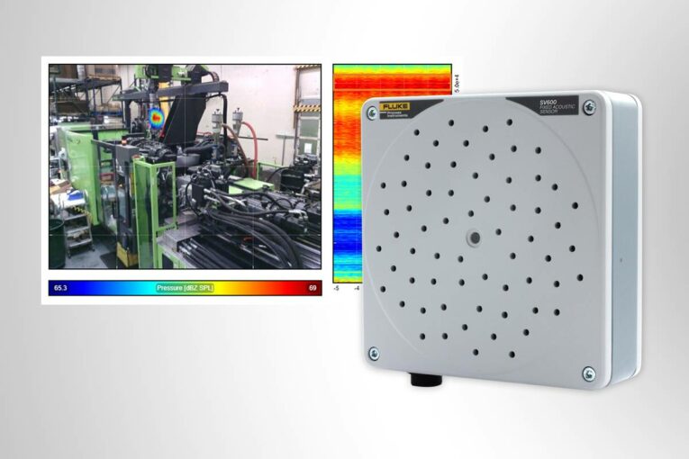 Fluke debuts SV600 Fixed Acoustic Imager for Manufacturing Environments