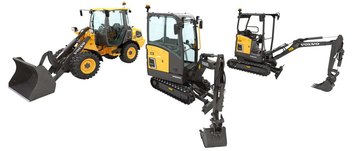 VolvoCE powers into the future with the largest range of electric machines