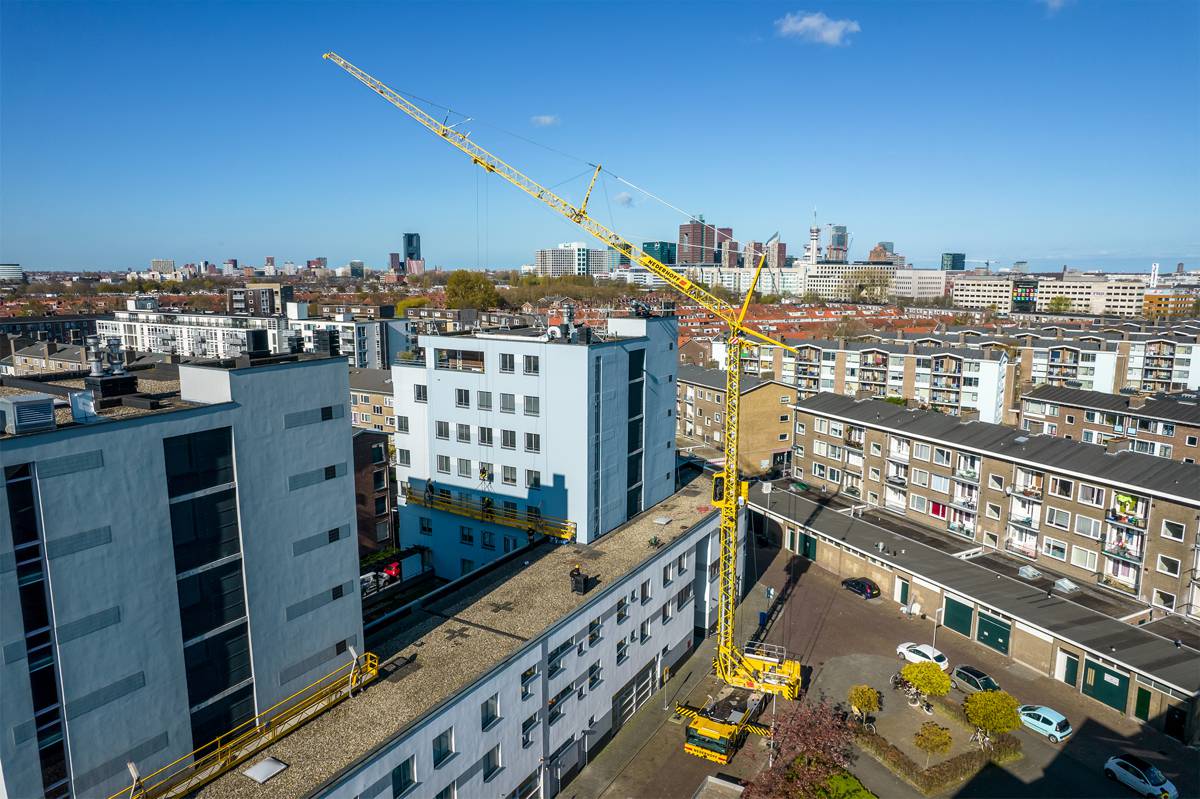 New Liebherr MK 73-3.1 mobile construction crane is perfect for construction sites