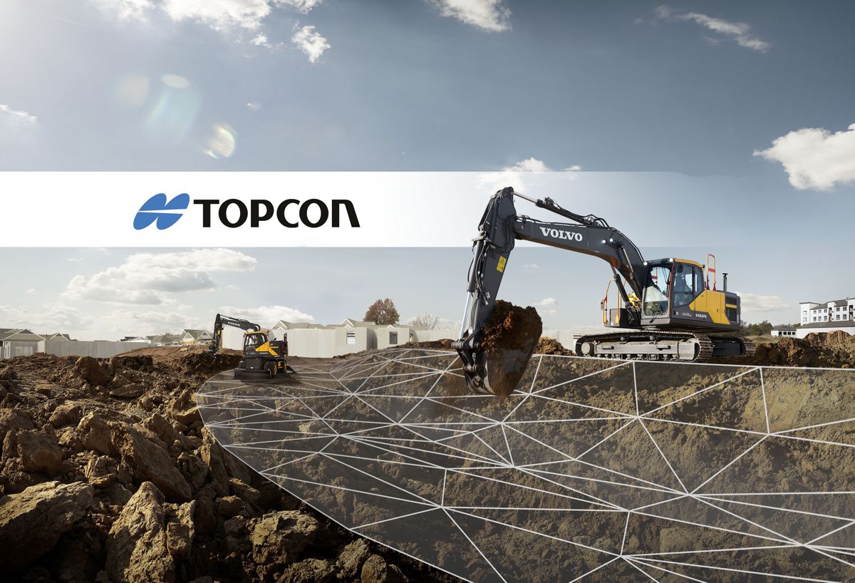 Volvo Active Control integrated with Topcon 3D-MC boosts Excavator precision