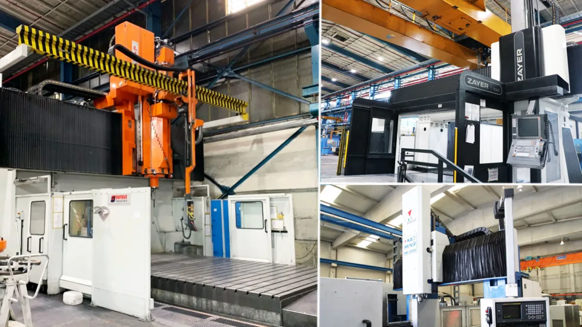 Portal Milling Machines deliver quality manufacturing at lower cost