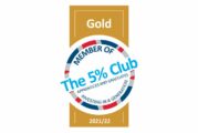 Eurovia UK's Employer Audit Scheme wins them a 5% Club Gold Award