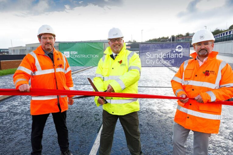Esh Construction completes £42.5m Strategic Transport Corridor in Sunderland