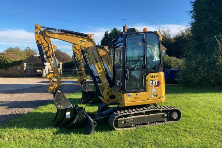 Buckland Newton Hire adds new Cat 302.7 machines to their fleet
