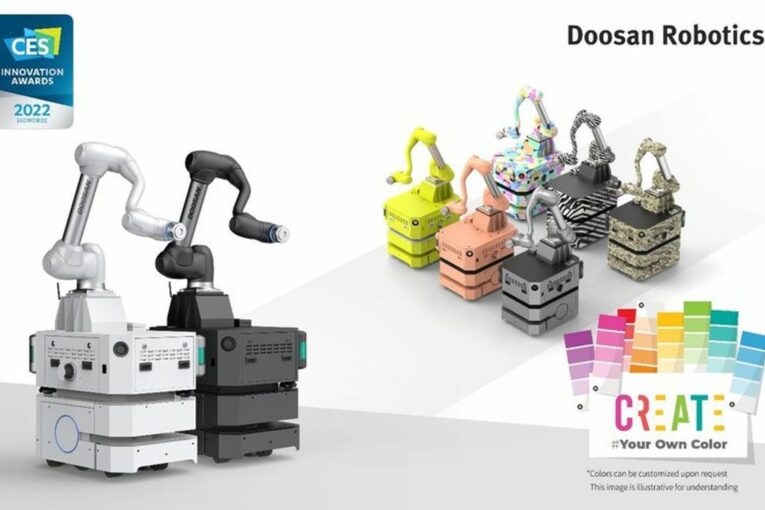 Doosan Robotics wins CES2022 Innovation Award for Camera Robot System