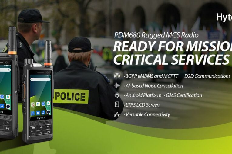 Hytera rugged MCS Radio PDM680 empowers Public Safety Digital Transformation
