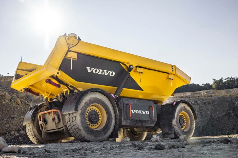 Volvo and Holcim working on an Autonomous Electric Hauler project
