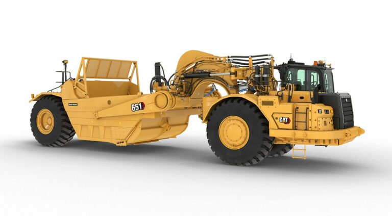 Caterpillar relaunches the Cat 651 Wheel Tractor Scraper