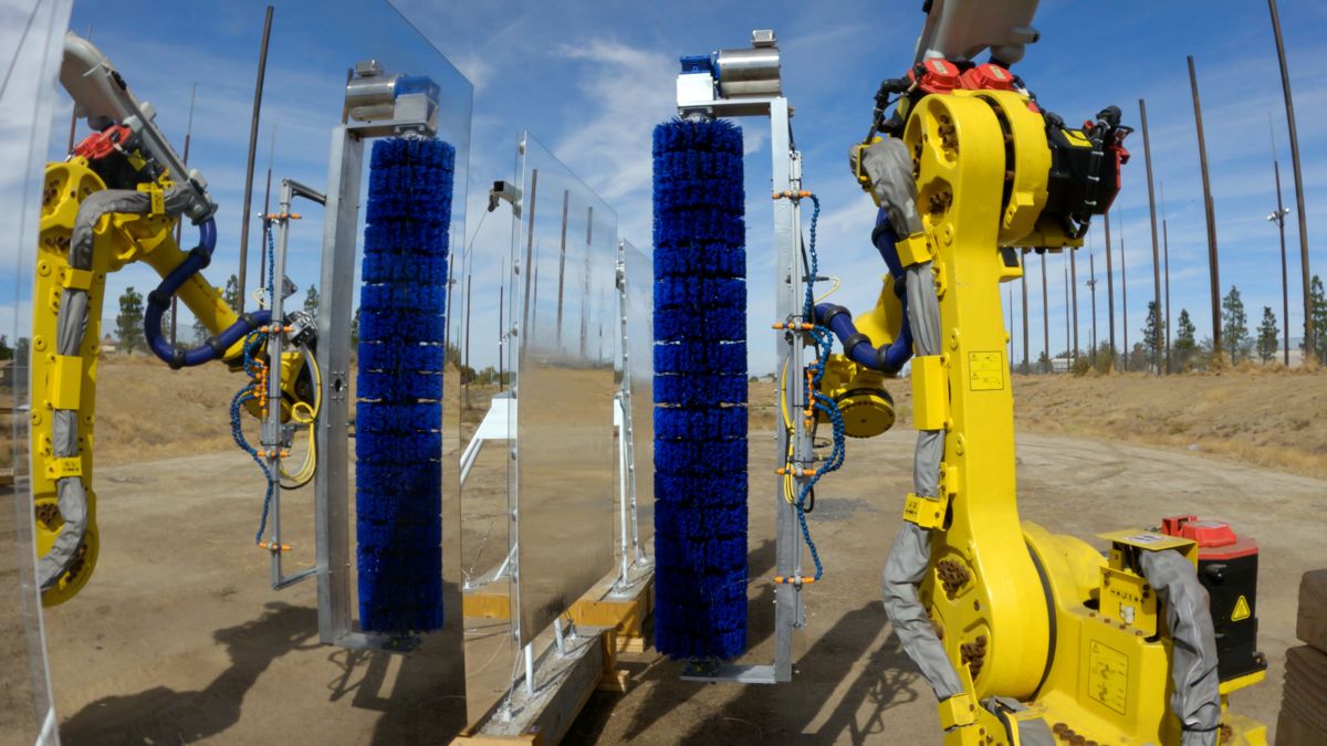 Heliogen Robot lowers costs of full-scale Concentrated Solar Plants