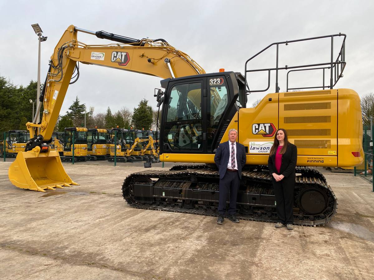 Lawson celebrates 30 years of demolition with purchase of new Cat excavators