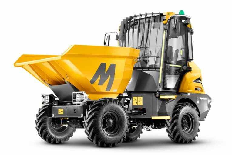 Mecalac featuring 3.5MDX Cabbed Site Dumper at the 2022 Executive Hire Show