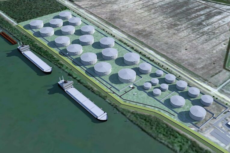 Construction gets underway on $930m Mississippi River Wharf project