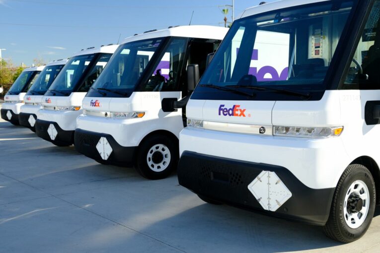 FedEx takes delivery of their first Electric Delivery Vehicles from BrightDrop