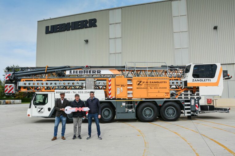 F.lli Zanoletti upgrades fleet in Italy with new Liebherr MK 88-4.1 cranes