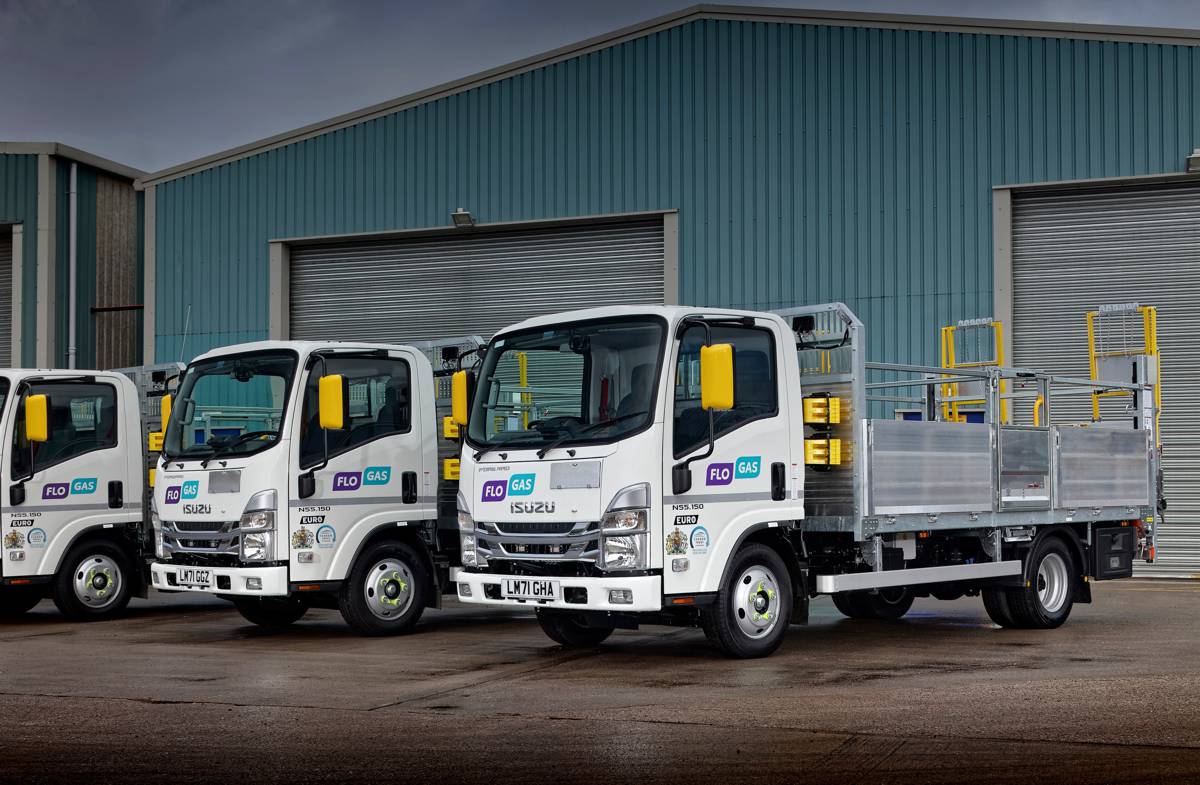 Flogas Britain invests in Isuzu Trucks to improve emissions