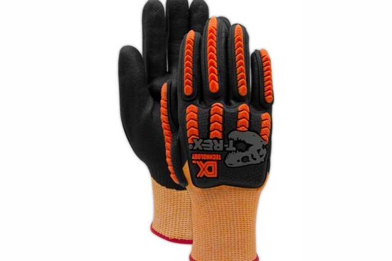 Magid's new TRXDXG49 Glove delivers enhanced Safety Features and incredible Oil Grip 