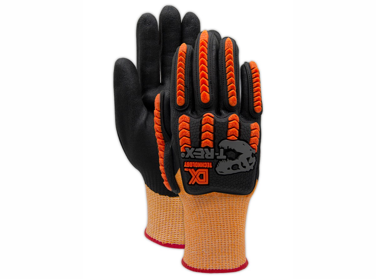 Magid's new TRXDXG49 Glove delivers enhanced Safety Features and incredible Oil Grip 