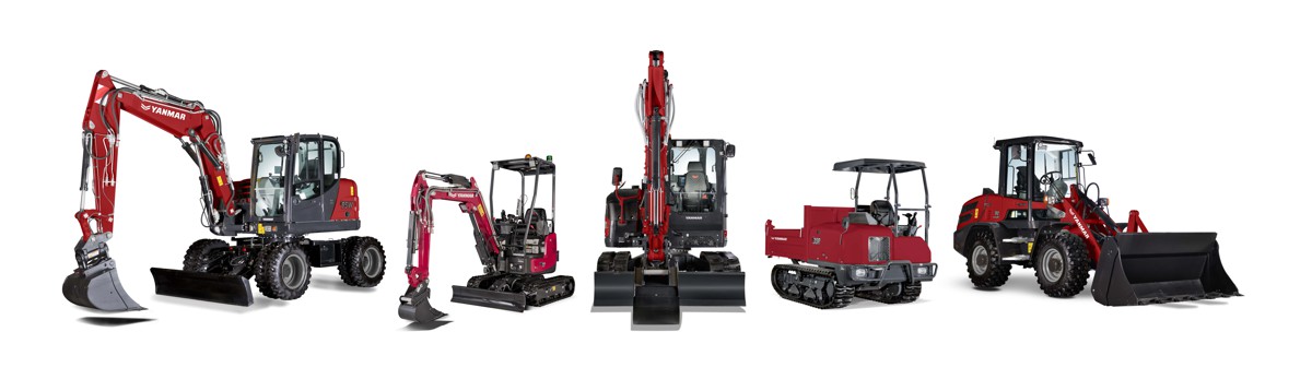 Premium Red Machinery from Yanmar Compact Equipment pave the way