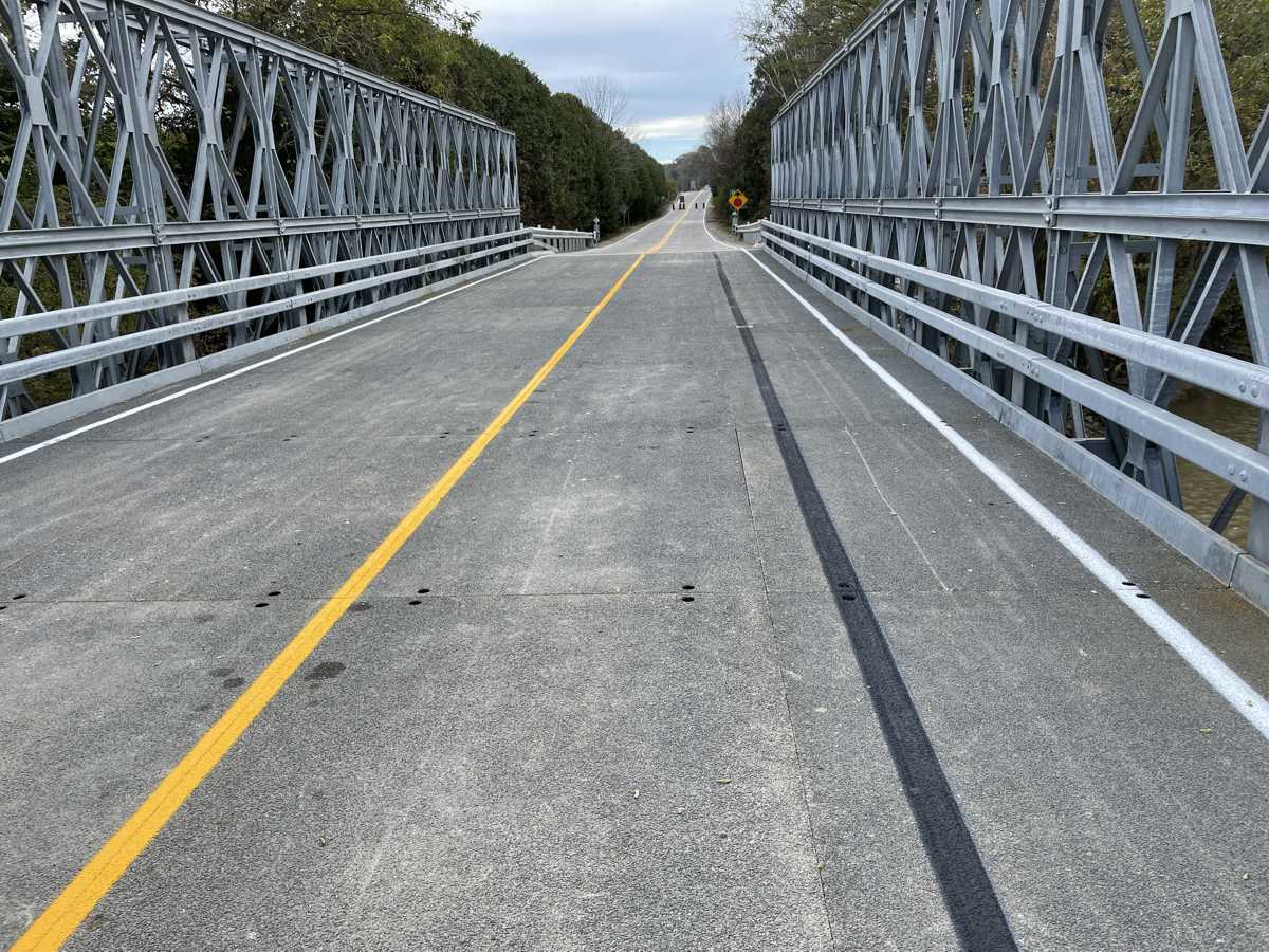 Acrow Modular Steel Bridge repurposed for 100 years of permanent use in Ontario