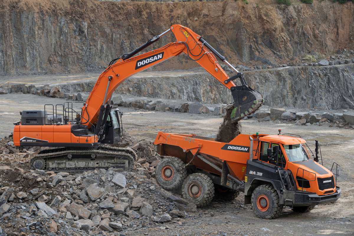 Doosan expands in North West UK and North Wales with Blue Machinery