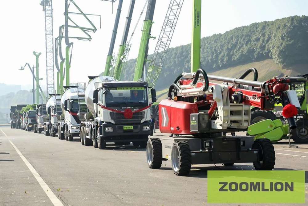 Zoomlion announces 16 new electric machines