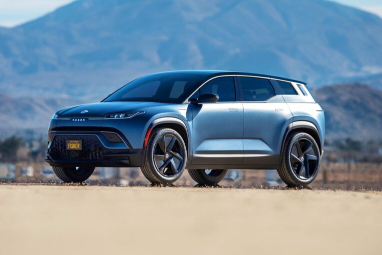 Fisker Ocean all-electric SUV debuts at Mobile World Congress