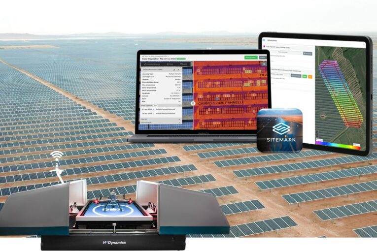 H3 Dynamics' new Autonomous Drone Stations help to monitor Large Solar Farms