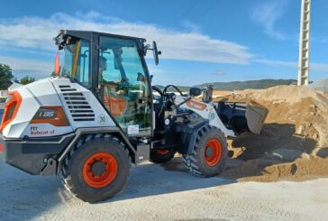 On the tiles with Bobcat's new L85 Wheel Loader in Spain