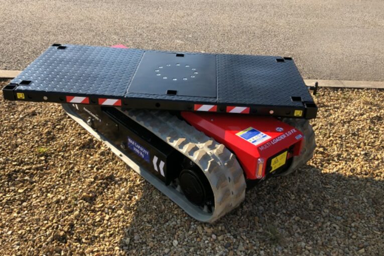 Tracked Crawler Carrier unveiled at the Executive Hire Show by GGR Group