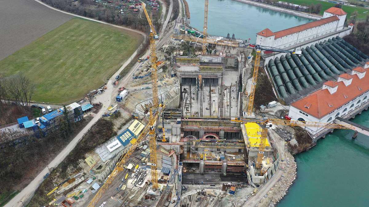 Doka technology powers construction of new hydroelectric power plant in Germany