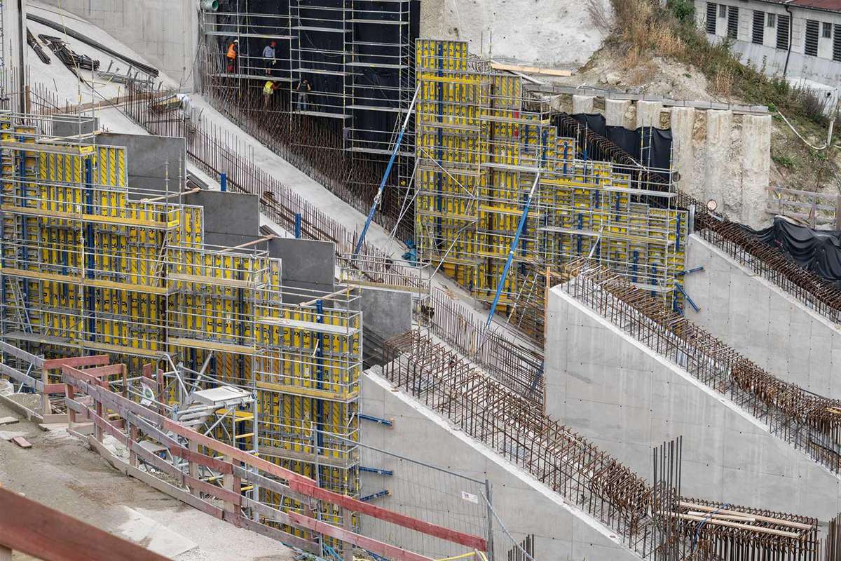 Doka technology powers construction of new hydroelectric power plant in Germany