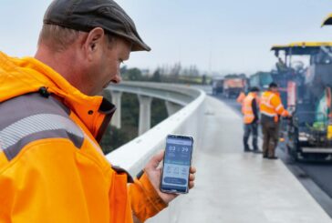 VÖGELE Smartphone solutions deliver bridge paving quality