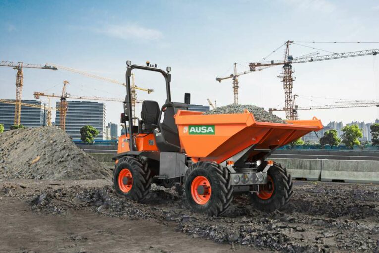 AUSA introduces new 3,000 kg D301AHG Dumper