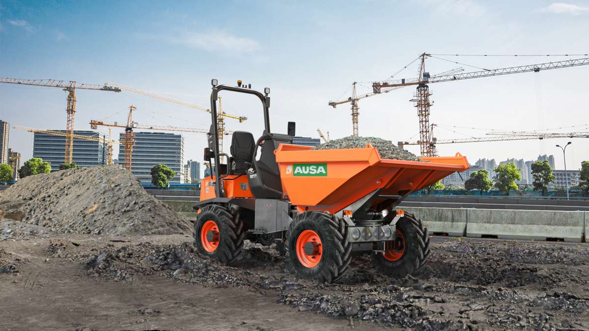 AUSA introduces new 3,000 kg D301AHG Dumper