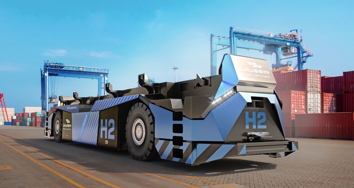 GAUSSIN announces Hydrogen Fuel Cell Automated Port Vehicles